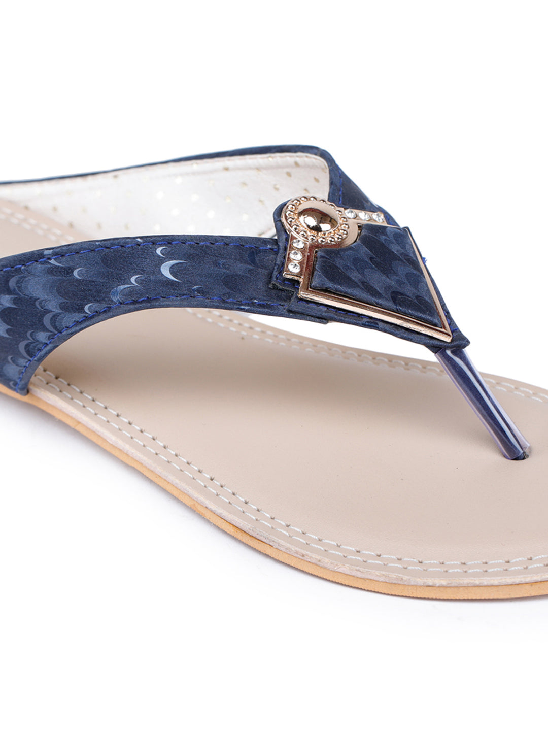 Shezone Blue Women Flats