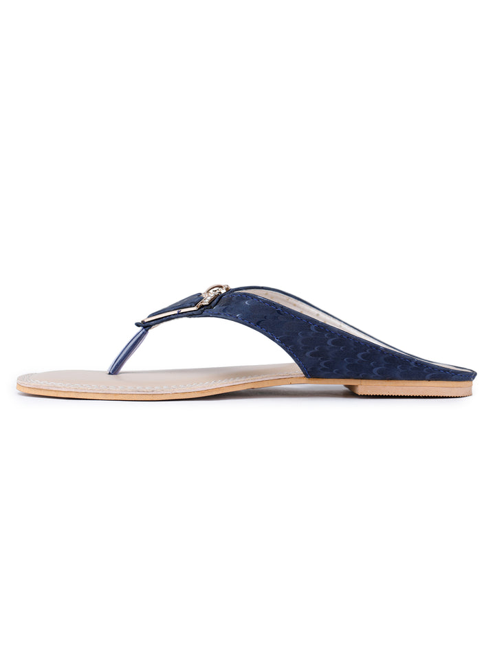 Shezone Blue Women Flats