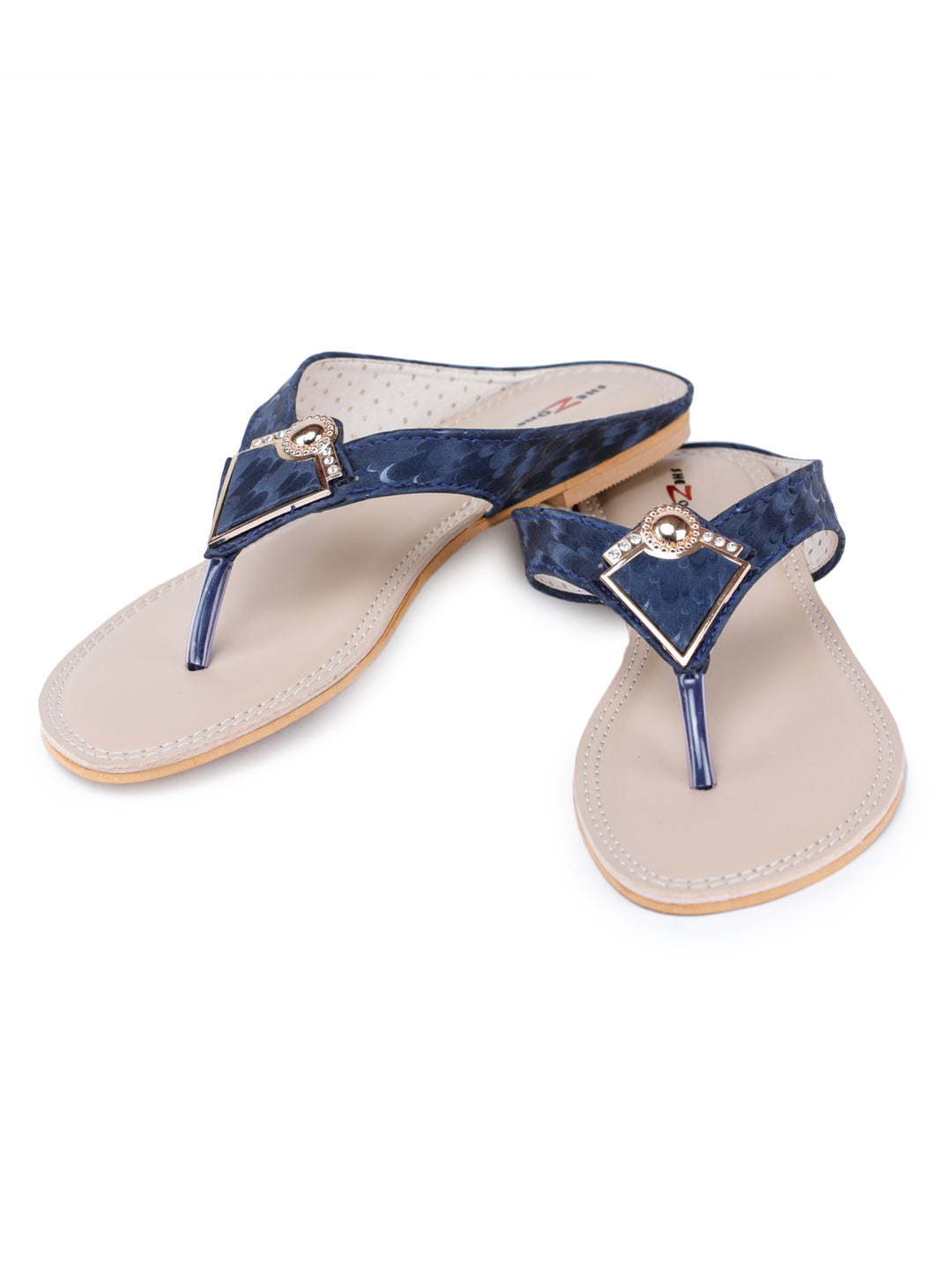 Shezone Blue Women Flats
