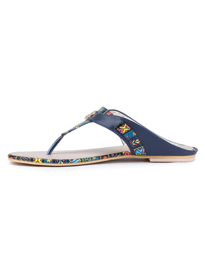 Shezone Blue Women Flats