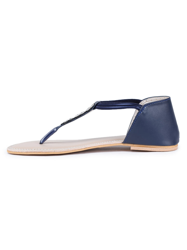 Shezone Blue Women Flats