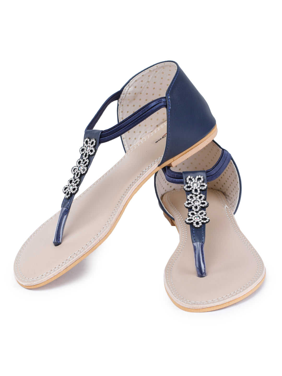 Shezone Blue Women Flats